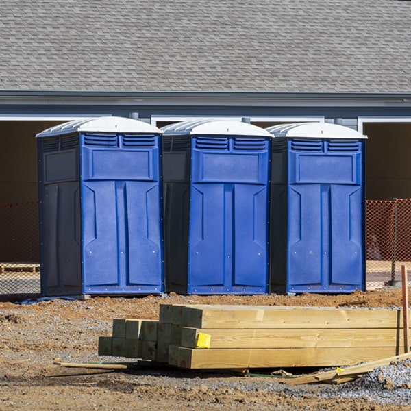 do you offer hand sanitizer dispensers inside the porta potties in Spout Spring Virginia